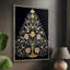 «Christmas Holiday Art» DCXLIX, reproduction d'art encadrée - bois massif-735140173