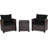 Chunn 2 - Person Patio Conversation Sets with Cushions-182517363-159097450
