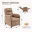 Fauteuil inclinable manuel moderne en tissu-1666380684