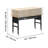 60-inch Adjustable Workbench, 1500 lbs Load Capacity, Garage Workbench with Drawer, Power Outlet, Wheels, and Pegboard, Heavy Duty Oak Wood Top Work Table for Garage, Workshop, Office, and Home