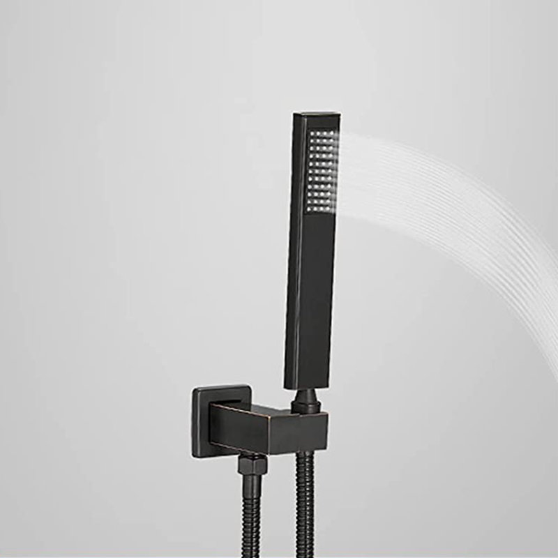 Robinet de douche avec valve brute, Chrome