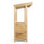 100% Natural Cedar Outdoor Kitchen Island