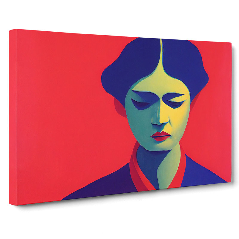Woman Modern Art Vol.1 - Wrapped Canvas