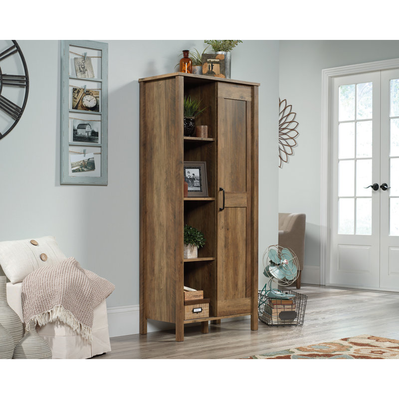 Armoire à porte coulissante, Brun