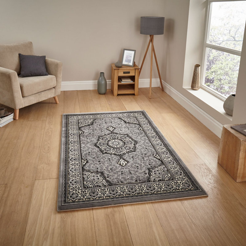 Heritage area rug Machine Woven Silver, Rectangle 200 x 290cm
