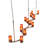 Adeliza 14 - Light Steel Dimmable Geometric Chandelier