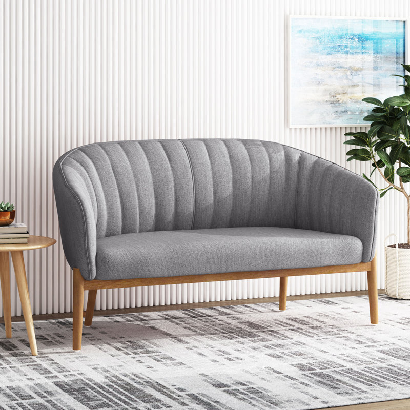 Causeuse Kerby, Gris anthracite