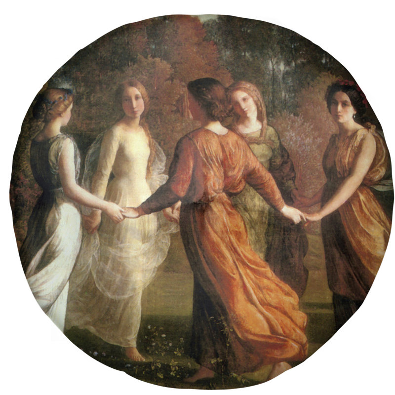 Louis Janmot Reversible Throw Pillow, 27.5" x 55.5"