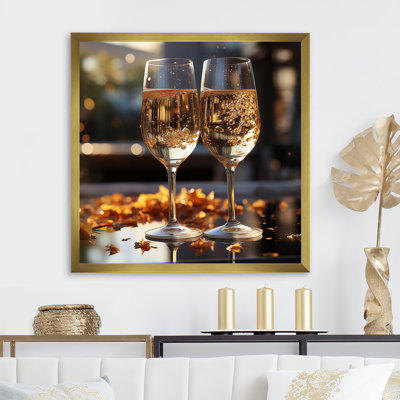 Toast réfléchissant sur toile