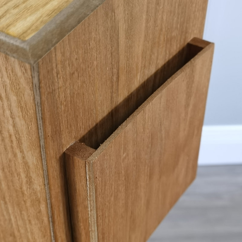 FixtureDisplays®MDF Donation Box Floor Stand Lobby Foyer Tithes & Offering Suggestion Collection Ballot Box 11065+10885