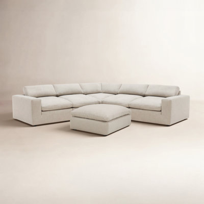 Asher 6 - Piece Upholstered Modular Sectional