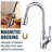 Kitchen Faucet With Pull-Down Sprayer, Kitchen Sink Faucet With Magnetic Butt Spray 3 Function, 1 Hole And 3 Holes-113572206
