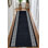 Custom Size Anti Slip Low Profile Meander Black Rug