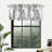 Ajay-Lee Floral Tailored 52'' W Window Valance in