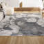 Tapis gris / crème Clodovea Marmo-69805831