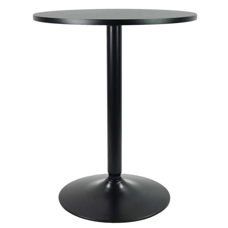 Round Temecula Coffee Table for Patio Bar Pub Bistro 28.7 in H