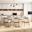 Meuble de salon 118,50 po, blanc, extensible et fonctionnel, idéal pour les pièces-1112418658