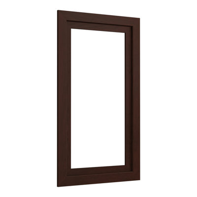 Contour d'armoire à pharmacie en popeline Marabou, 15 po de largeur