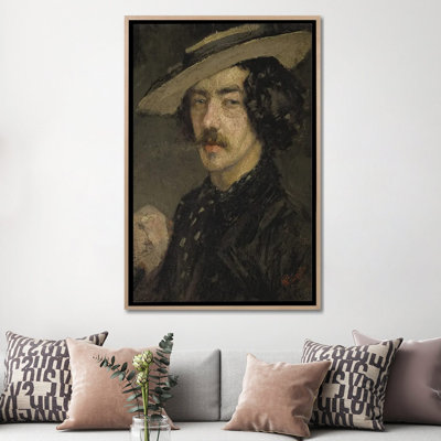 Smoking by James Abbott McNeill Whistler - 1 Piece Wall Art on Canvas