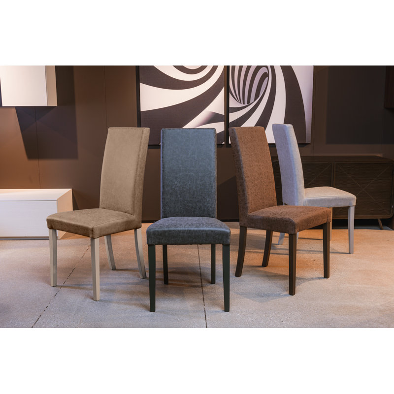Neena 51cm H Upholstered Side Chair, Beige