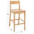 Rosetty Scallop Counter Stool-125847859
