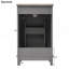 Petit meuble-lavabo moderne de 20 pouces avec lavabo en céramique - 20 * 15,5 * 33,3 pouces, rangement spacieux, 1 porte à fermeture en douceur