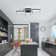 Canace 3-Light RectangleLED Flush Mount Ceiling Light