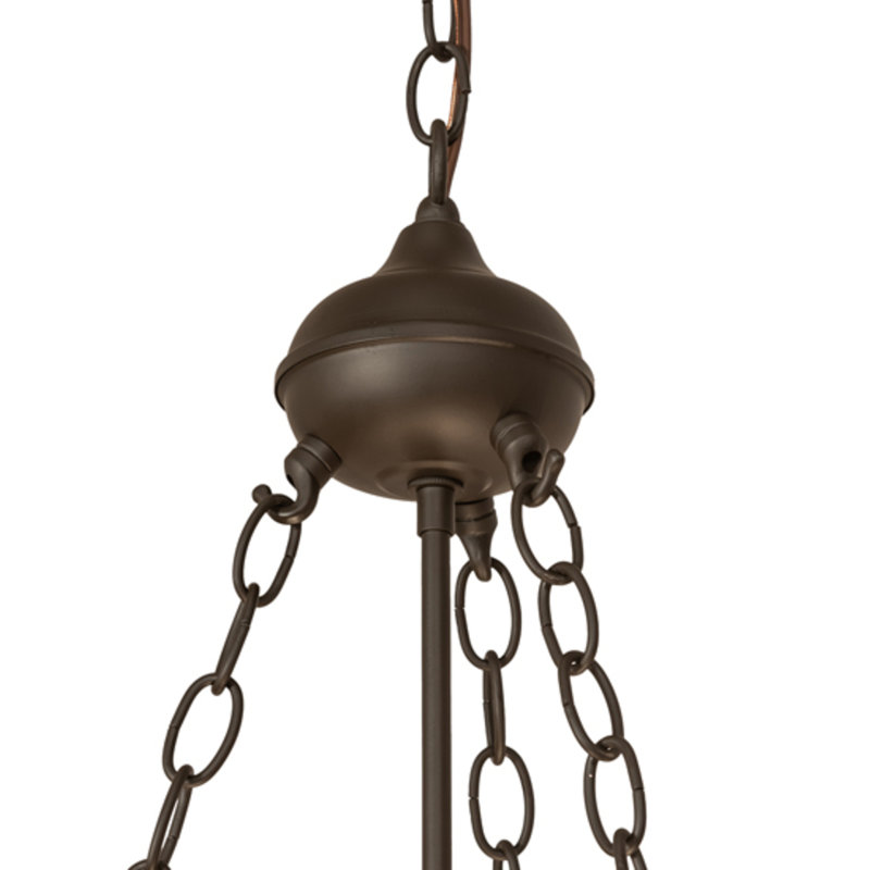 Smythe Craftsman 4 - Light Drum Chandelier