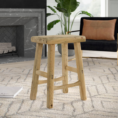 Babali Solid Wood Accent Stool