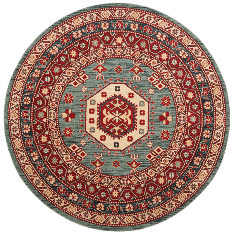 Tapis oriental performance Pennypacker, Rond 6 pi 7 po