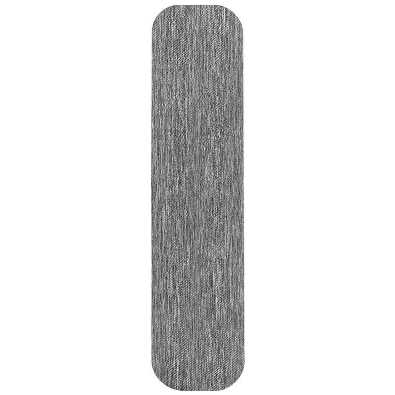 Tapis intérieur / extérieur gris Montalvo, Nouveauté 2 pi x 8 pi