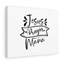 Jesus Prayin Mama - Wrapped Canvas Print-731262152