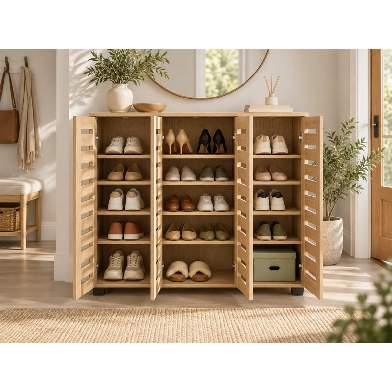 45 Pair Shoe Storage Cabinet