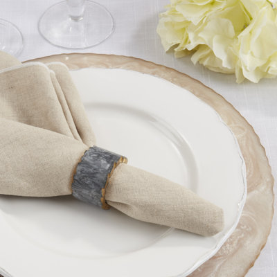 Napkin Ring Collection 100% Resin Napkin Ring