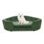 Canapé pour chien surdimensionné ovale semi-fermé-1695243830