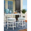 Tabouret de comptoir pivotant Ocean Breeze
