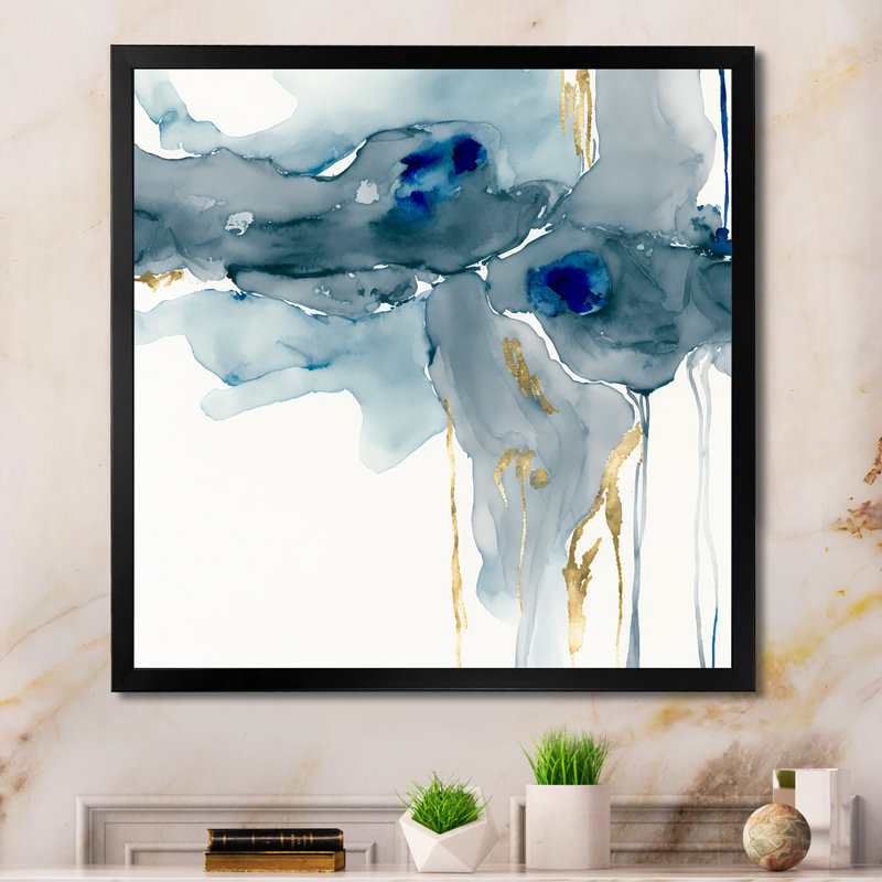 «Sunshine Through The Clouds VII», reproduction sur toile, Impression noire sur toile encadrée, H 24 po x l 24 po x P 1 po