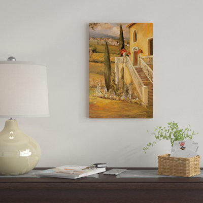 «Italian Villa II Allayn Stevens», reproduction sur toile tendue