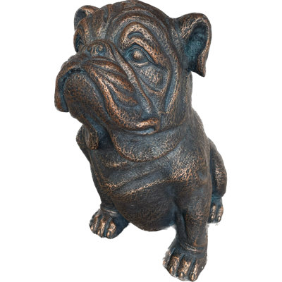 Statue de jardin assise