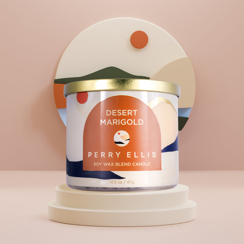 Bougie parfumée en pot Desert