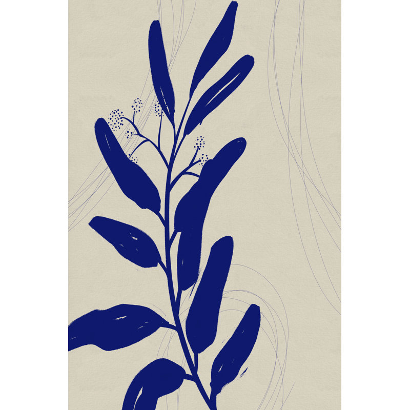 Botanical II by Nicholas Holman - Wrapped Canvas Painting, 46cm H x 30cm W