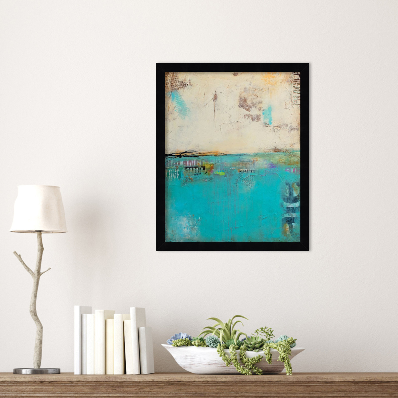 Urban Edge Print by Erin Ashley, Black, 17" H x 14" W