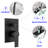 1 Handle Wall Waterfall Faucet with Diverter
