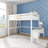 Faizudeen Kids Full Loft Bed