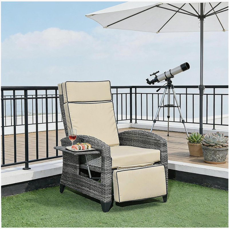Méridienne inclinable, Fauteuil inclinable d'extérieur
