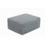 373-001 / Repose-pieds / Gris / Velours côtelé-466339922