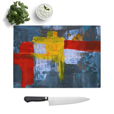 Tempered Glass Art Painting Vol.320 Chopping Board