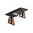Black&Walnut Rectangular Solid Wood Standing desk-1429357292