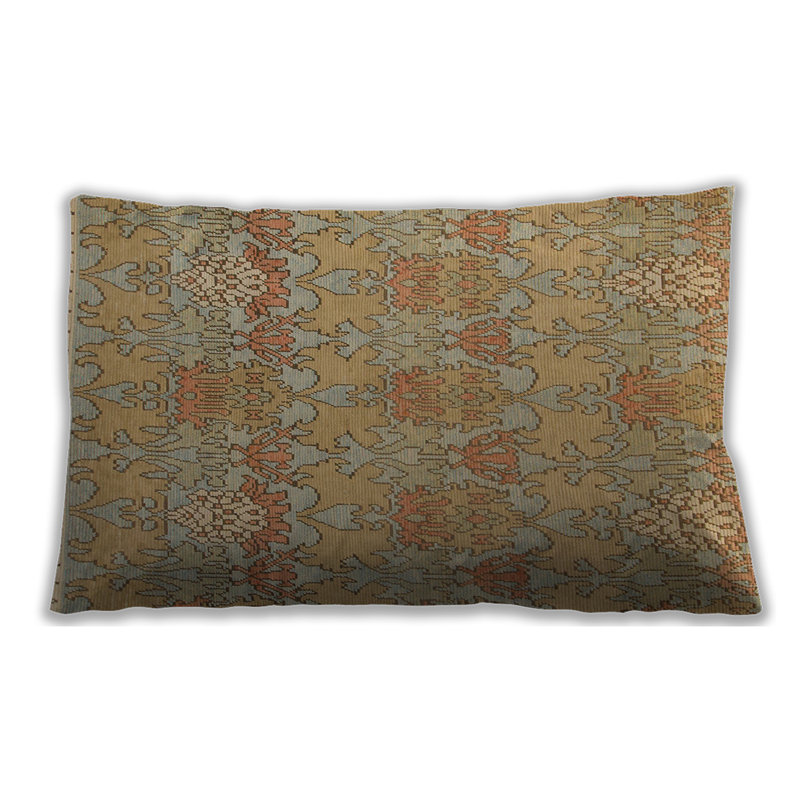 Coussin abstrait lombaire 1017 Abstract, Microsuède