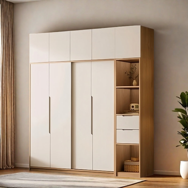 Garde-robe simple Atmosphere Fashion, H 101,57 po x l 86,61 po x P 23,62 po